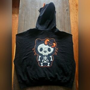 Halloween -Forever 21 x Hello Kitty And Friends Cropped Hoodie Size 1X